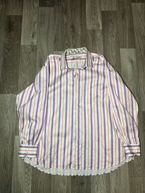 Robert Graham Button Up Long Sleeve Size 4XL